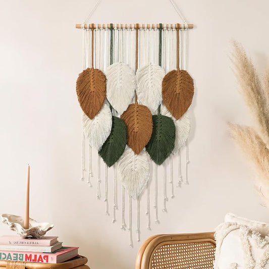 Large Macrame Wall Hanging Boho Woven Tapestry Chic Home Decor Wall Art