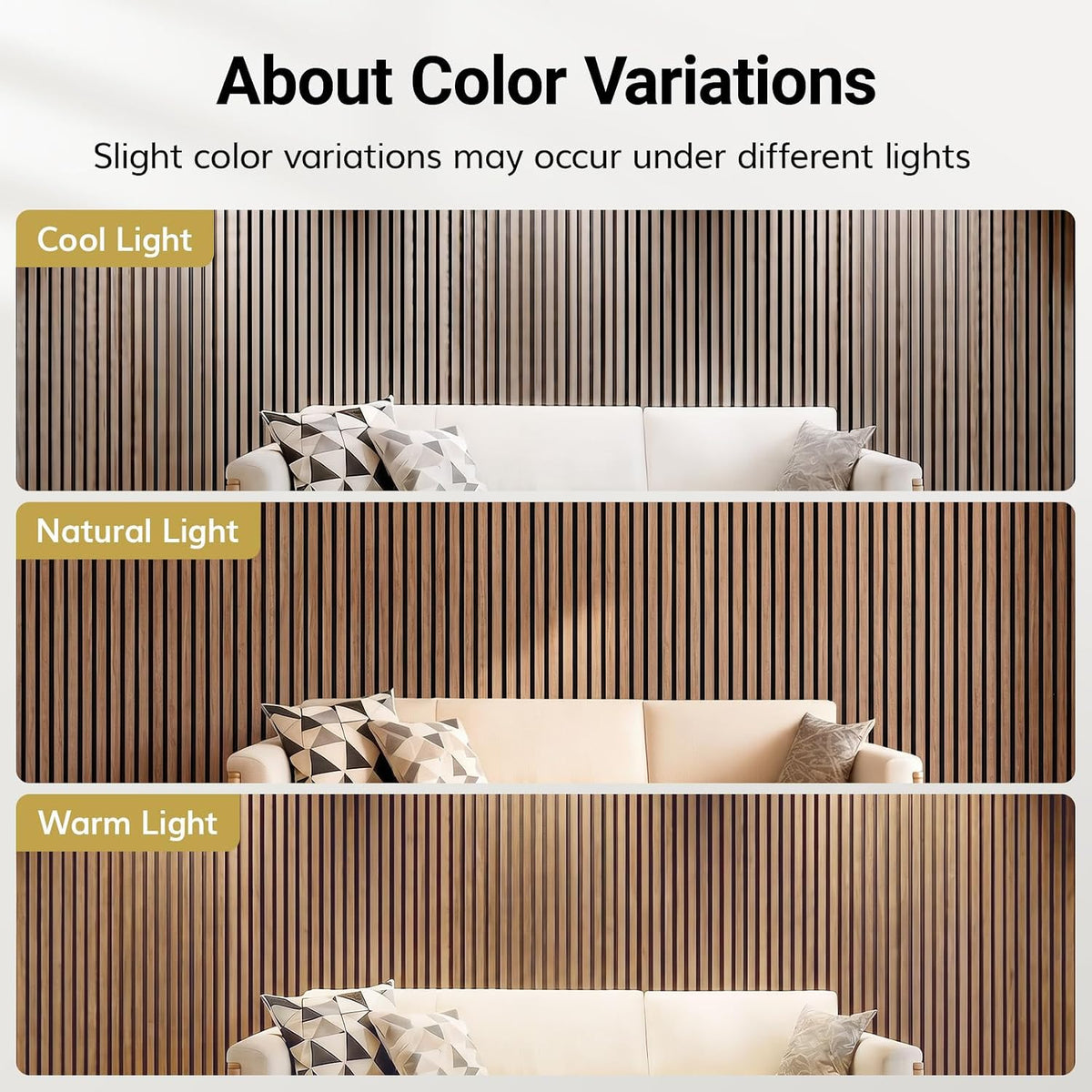 TONOR Wood Wall Panels – Modern Interior Wall Decor for Stylish Spaces