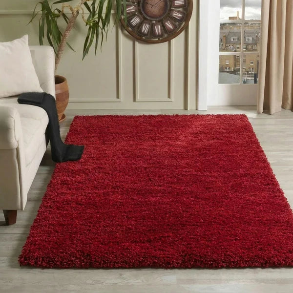 Living Room Soft Shaggy Rugs 45mm Pile Height – Small to Extra Large in 22 Colours