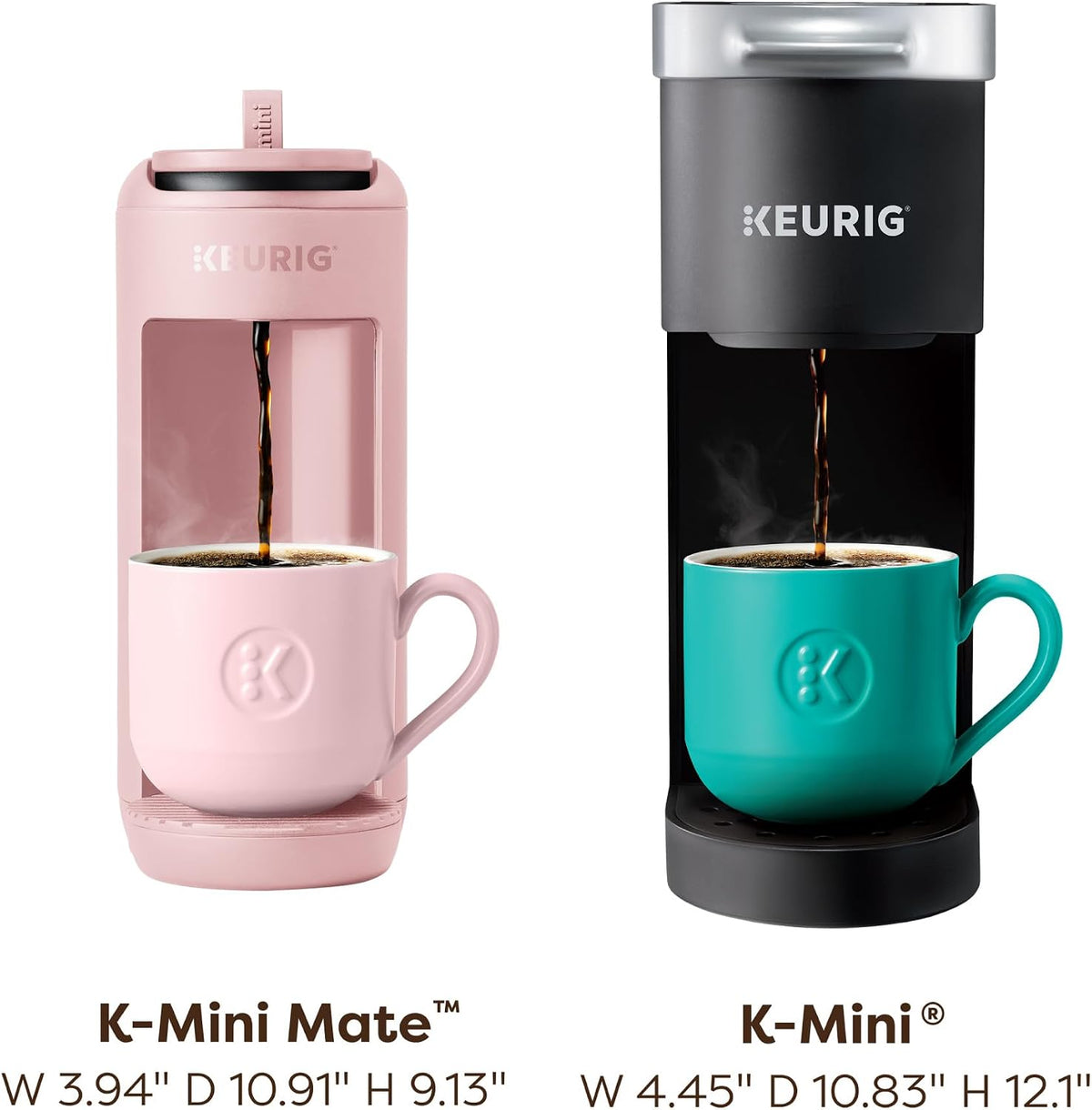 Keurig K-Mini Mate Single Serve K-Cup Pod Coffee Maker, Pink Sands