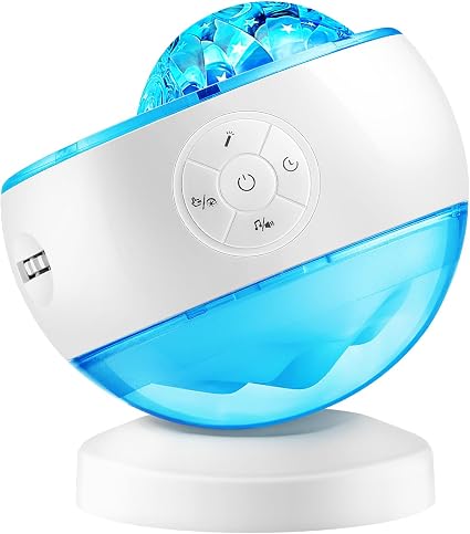 LED Aurora Star Galaxy Projector Sound Machine NightLight Bluetooth Speaker