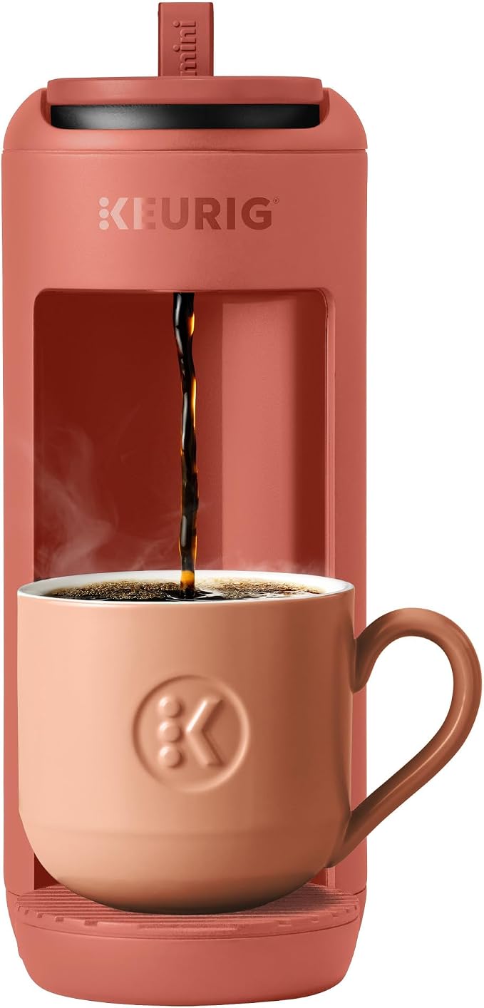 Keurig K-Mini Mate Single Serve K-Cup Pod Coffee Maker, Pink Sands