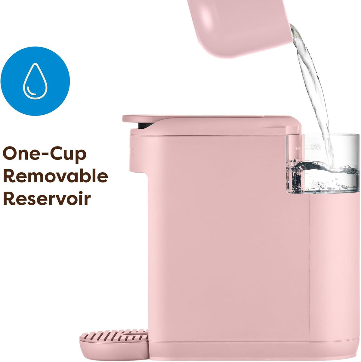 Keurig K-Mini Mate Single Serve K-Cup Pod Coffee Maker, Pink Sands