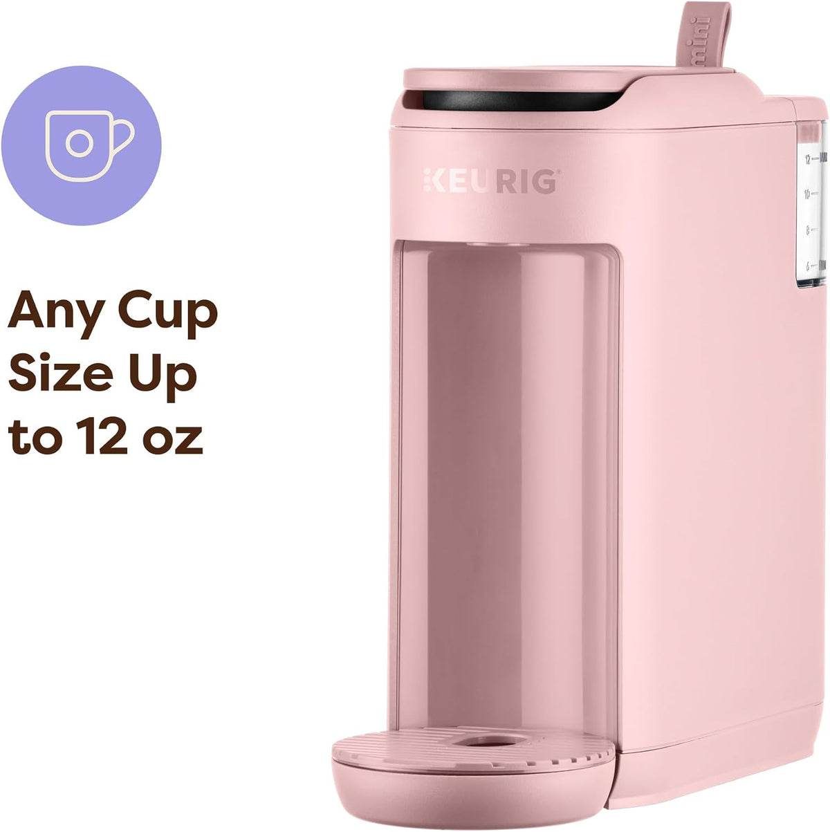 Keurig K-Mini Mate Single Serve K-Cup Pod Coffee Maker, Pink Sands