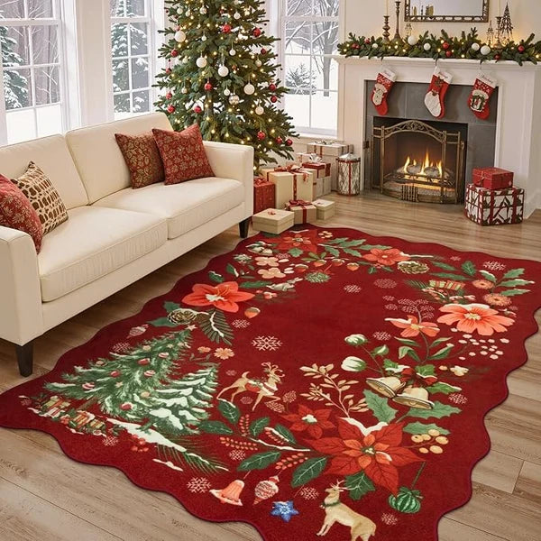 Lahome Floral Area Rug for Living Room