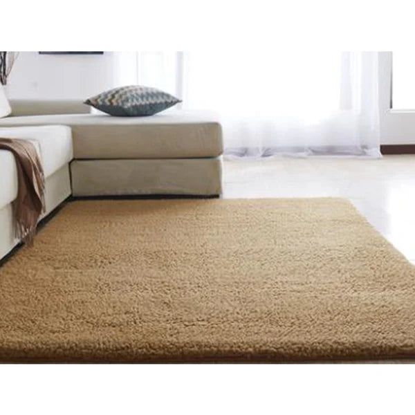 Machine Washable Patchwork Pattern Polyester Area Rug for Living Room