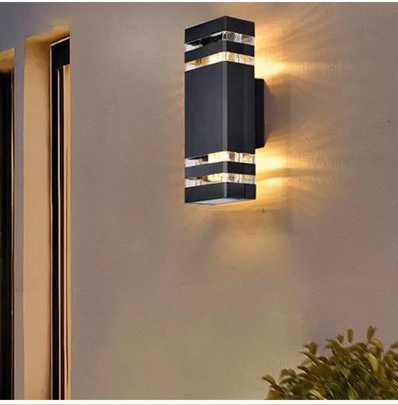 GU10 Square LED Wall Lights – IP65 Outdoor Smart Sensor Garden &amp; Exterior Lighting