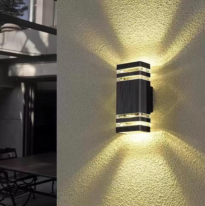 GU10 Square LED Wall Lights – IP65 Outdoor Smart Sensor Garden &amp; Exterior Lighting