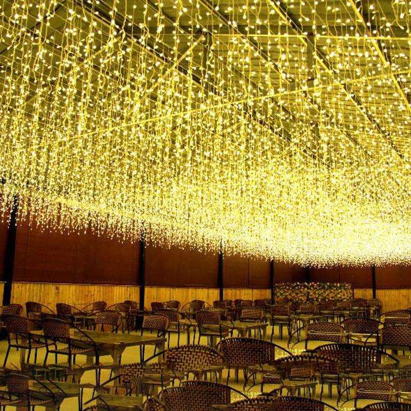 Hot Sale LED Fairy Icicle String Lights for Outdoor Christmas & Party Decoration