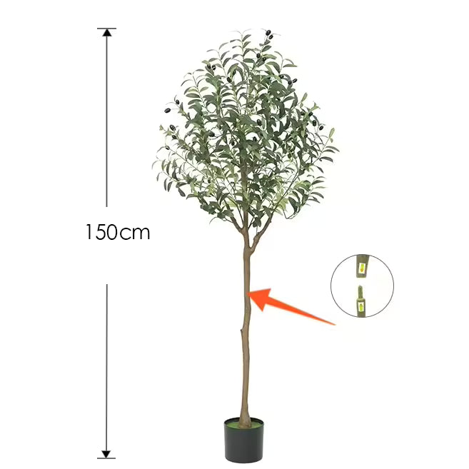 S760 Realistic Artificial Olive Tree for Home & Wedding Decoration