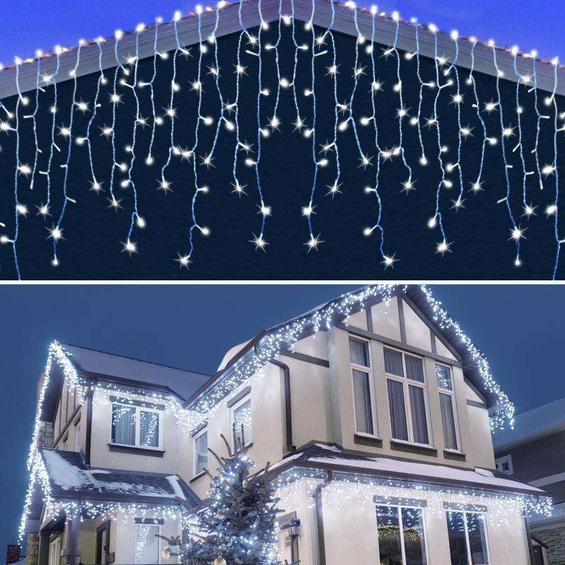 Hot Sale LED Fairy Icicle String Lights for Outdoor Christmas & Party Decoration