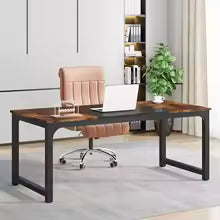 Tribesigns Large Office Desk – Modern Computer, Study & Writing Workstation for Home Office
