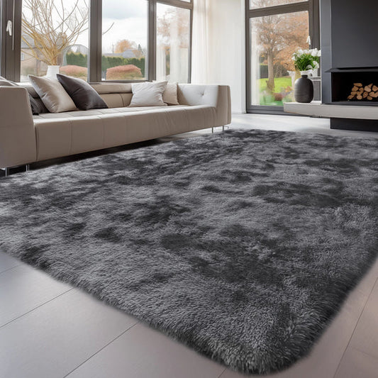 Fluffy Large Shaggy Rug – Soft Anti-Slip Carpet Floor Mat for Bedroom & Living Room
