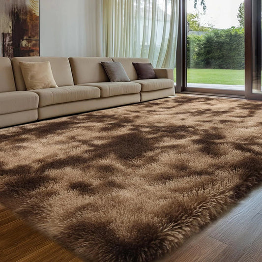 Fluffy Large Shaggy Rug – Soft Anti-Slip Carpet Floor Mat for Bedroom & Living Room